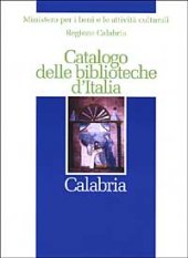 Catalogo delle biblioteche d'Italia