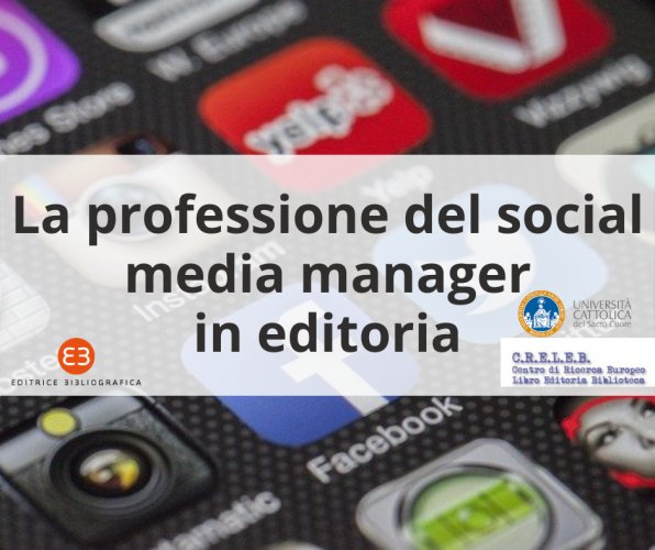 La professione del social media manager in editoria