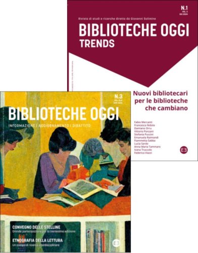 Biblioteche oggi - Abbonamento 2025 - (Italia)