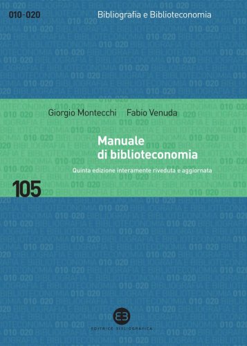 Manuale di biblioteconomia
