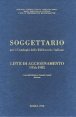 Soggettario per i Cataloghi delle Biblioteche Italiane con liste di aggiornamento 1956-1985